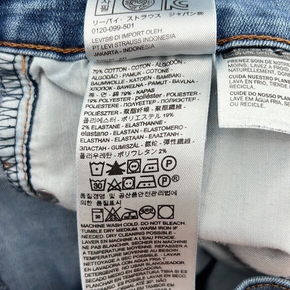 Levi's Slimming Boot Jeans Medium Wash - 30 - Picture 4 of 10